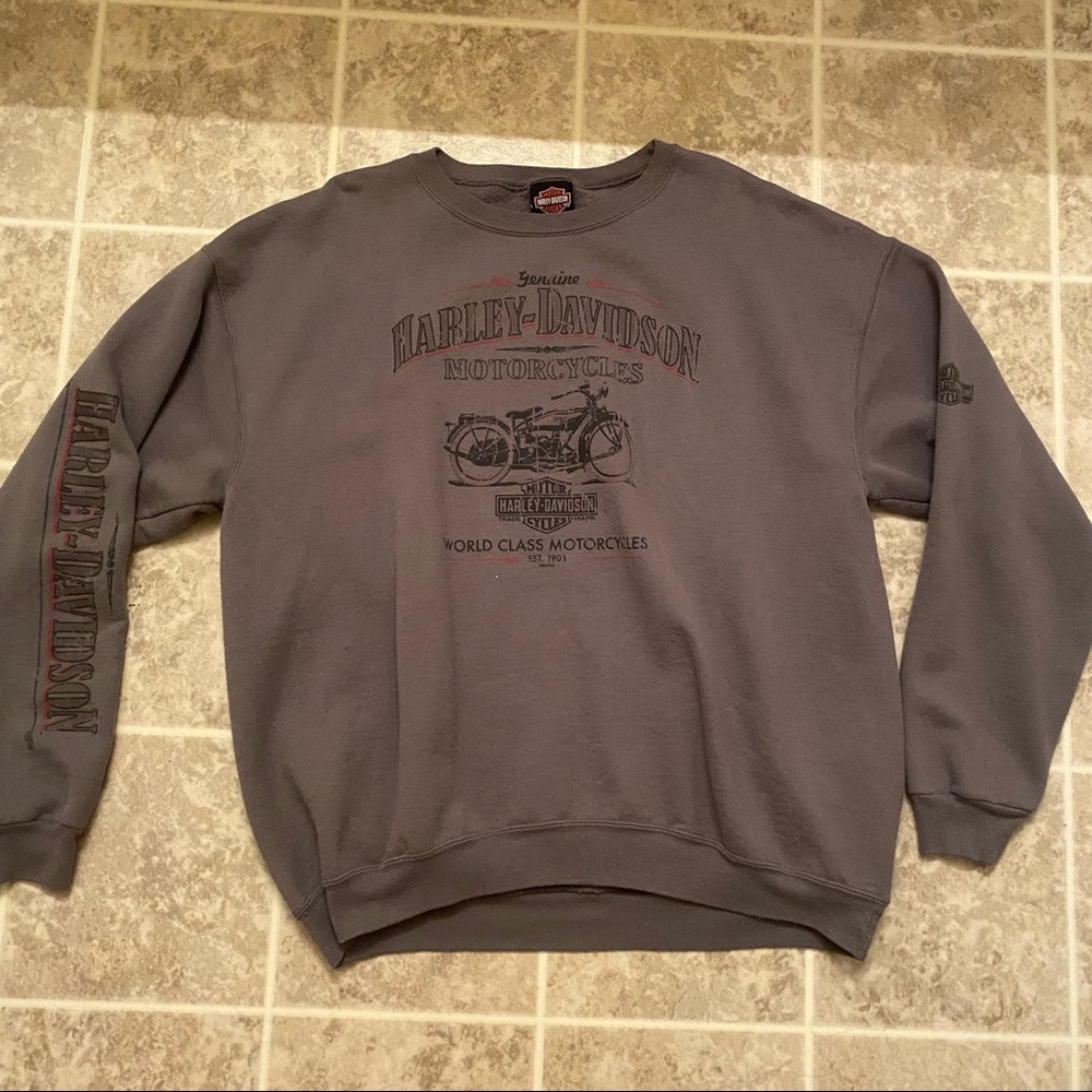 Vintage Harley Davidson Crewneck XL